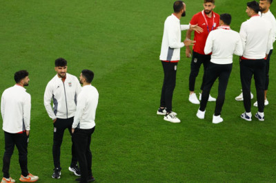 Soccer Iran v United States teams