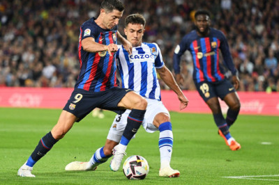 Hasil Barcelona vs Real Sociedad: Skor 1-2