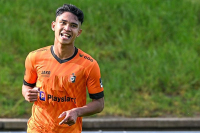 Marselino Ferdinan Jalani Pramusim Bareng KMSK Deinze di Belanda